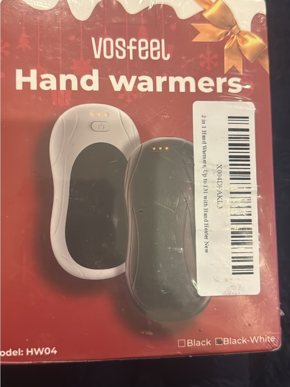 vosfeel Hand Warmers - White & Gray